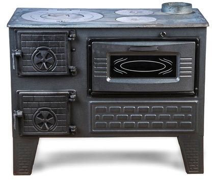 Отопительно-варочная печь МастерПечь ПВ-04 с духовым шкафом, 7,5 кВт в Чусовом