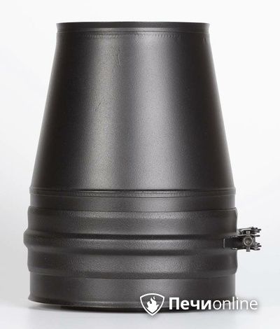 Комплектующие дымохода Schiedel Конус д250 PM25 (Черный) Permetr в Чусовом
