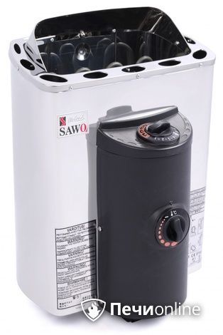 Электрокаменка для сауны Sawo Mini X MX-30NB-Z с пультом управления в Чусовом