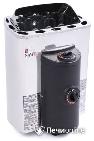 Электрокаменка для сауны Sawo Mini X MX-36NB-Z с пультом управления в Чусовом