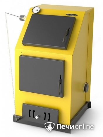 Твердотопливный котел TMF Оптимус Автоматик 20кВт АРТ под ТЭН желтый в Чусовом