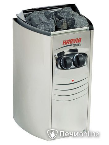 Электрокаменка для сауны Harvia Vega Compact ВС35 со встроенным пультом (HCB350400S) в Чусовом